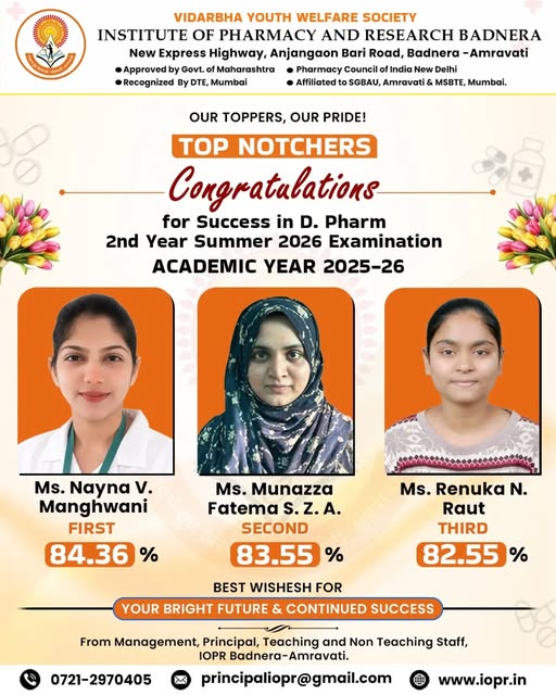 IOPR July26 Congratulations 4